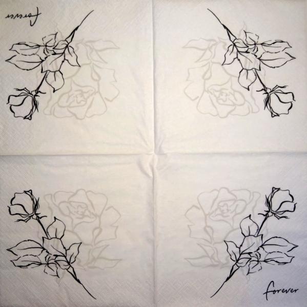 193 Roses - 3-ply - Scandinavian Design House - Künstler